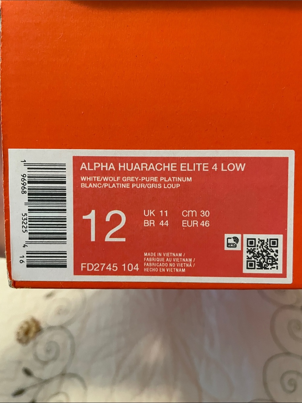 Men’s Nike Alpha Huarache Elite 4 Low Baseball Cleats - Picture 2 of 7